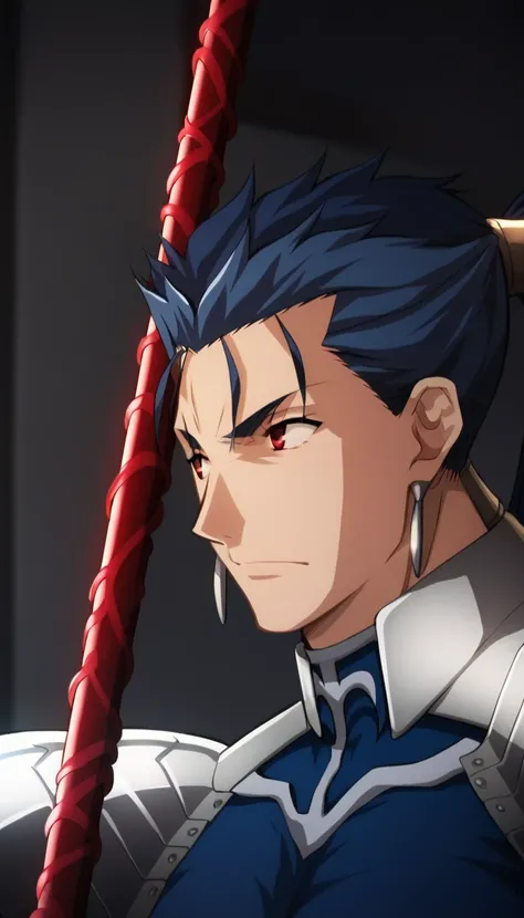 score_9_up, score_8_up, score_7_up, source_anime, detailed face,detailed body,detailed eyes,perfect eyes, Highest Quality, lancer_fsn, blue hair, red eyes, long hair, ponytail, spiked hair
fate/stay night
earrings, jewelry
armor, shoulder armor, pauldrons
...