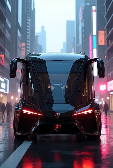 A bus inspired by Lamborghini