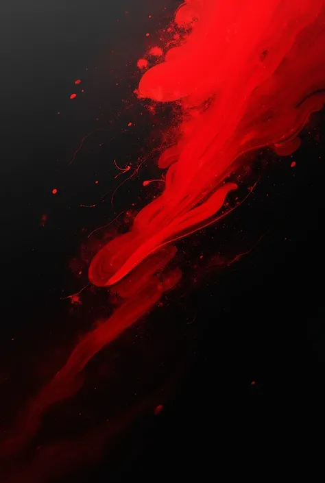 Abstract red-black picture