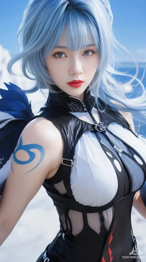 best quality, tmasterpiece,Ultra-high resolution,Clear face,（Reality：1.4），ferpect lighting，(upper body shot), (photorealistic:1.50), anime wallpaper, Guviz style artwork, cover-up fantasy up to magic , by Yang J, Guviz, beautiful artwork illustration, beau...