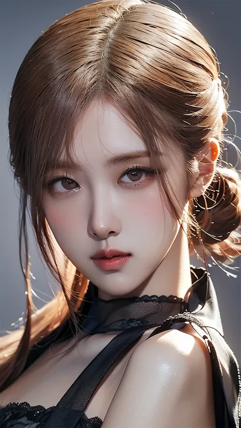 masterpiece,   top quality, illustration,  VERY DETAILED ,   Exquisite Details  ,   high resolution, 8k wallpaper,   perfect dynamic configuration,   beautifully depicted eyes,  섹시한 face, 황홀한 face,  성적 절정의 face,  face, ((  dark background)),  mark desteder...