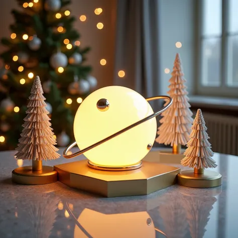 Hydrogen chrismat decoration, need to be abot the periodic table, a ball, hydrogen 