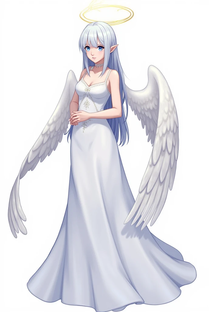 ## Character: Seraphina "Sera" Atheria

**Appearance:**

* **Age:** Appears to be in her late teens, though her true age is unknown.
* **Height:** 59" with a slender, graceful build.
* **Hair:** Long, flowing silver hair that often appears to shimmer with ...