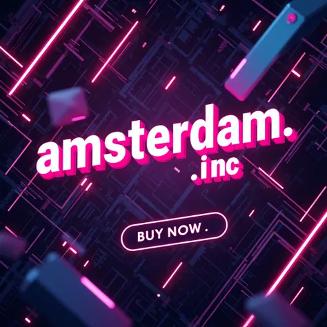 Create an image ad for me to post on meta Ads engaging and stand out pop and colors

 Text: "amsterdam.inc"

price only $999CTA : Buy now

PUT THE PRICE 