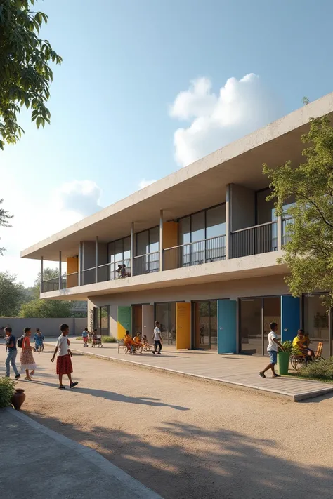 Jai besoin dun plan de construction pour une école maternelle, primaire et secondaire avec toutes les commodités en Côte dIvoire 