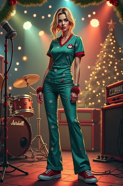 Christmas, A rocknroll nurse 