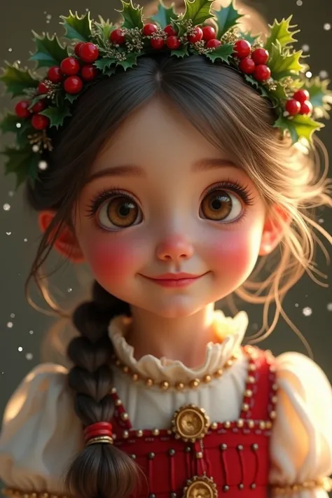 Picture of a Christmas girl