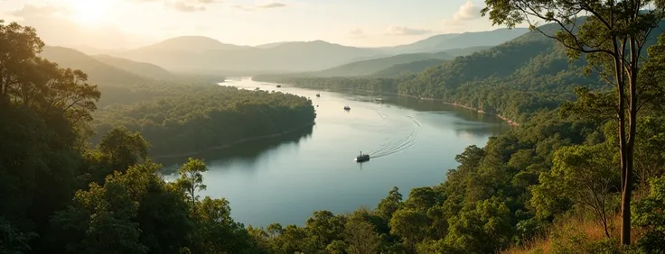 Viewpoint over the Paraguay River