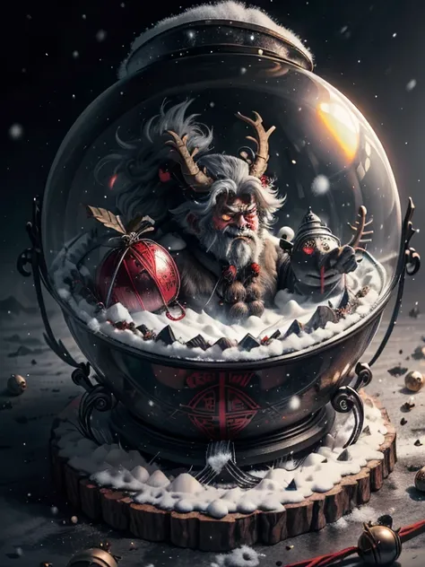 Krampus，
Krampus Sack，Coal，Charcoal，Naughty Present，
Winter Bell，Holiday Cheer，Snow Globe，
Winters Feast，Frost Moon