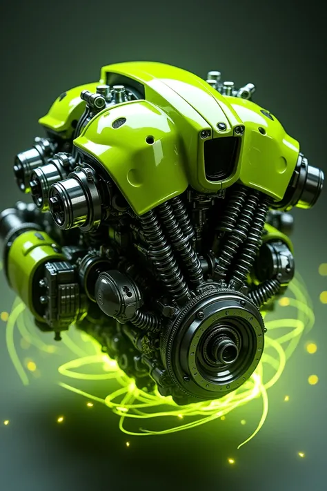 Rusli second part engine 

LIME GREEN AND SILVER 

with  lime green sparks in the background

Make 20 different designs