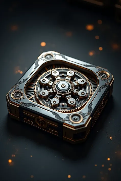 Mechanism gear puzzle box