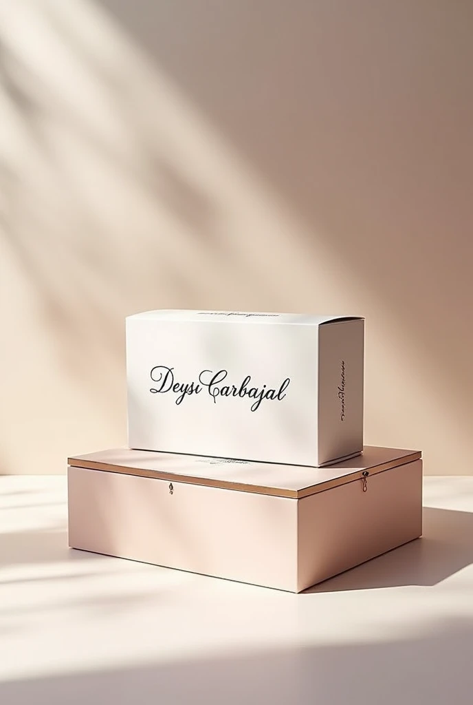 Packaging with the name of Deysi Carbajal