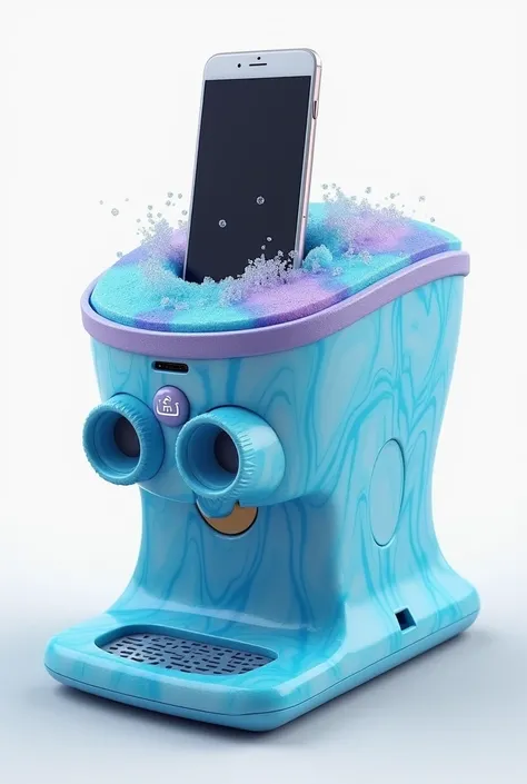 I need a mobile stand in the form of ice scraping slushies that was applied to put your machines 