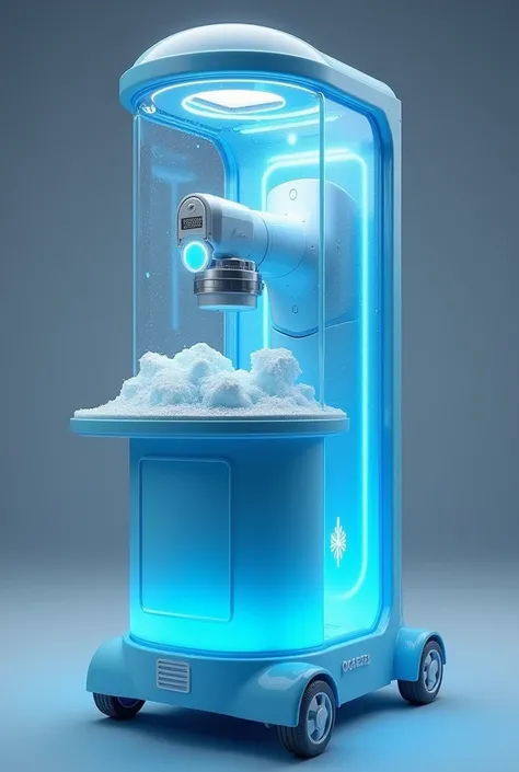 I need a mobile stand in the form of ice scraping slushies that was applied to put your machines in the mobile Stan 