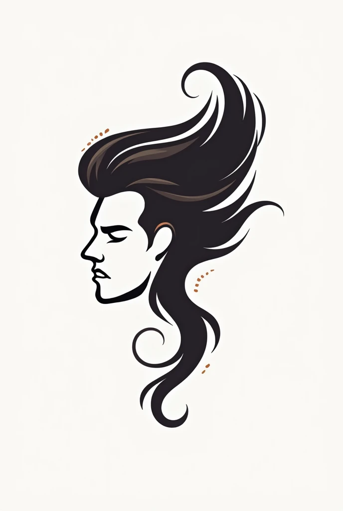 please generate an interesting, realistic logo for the project titled "hair maniacs"