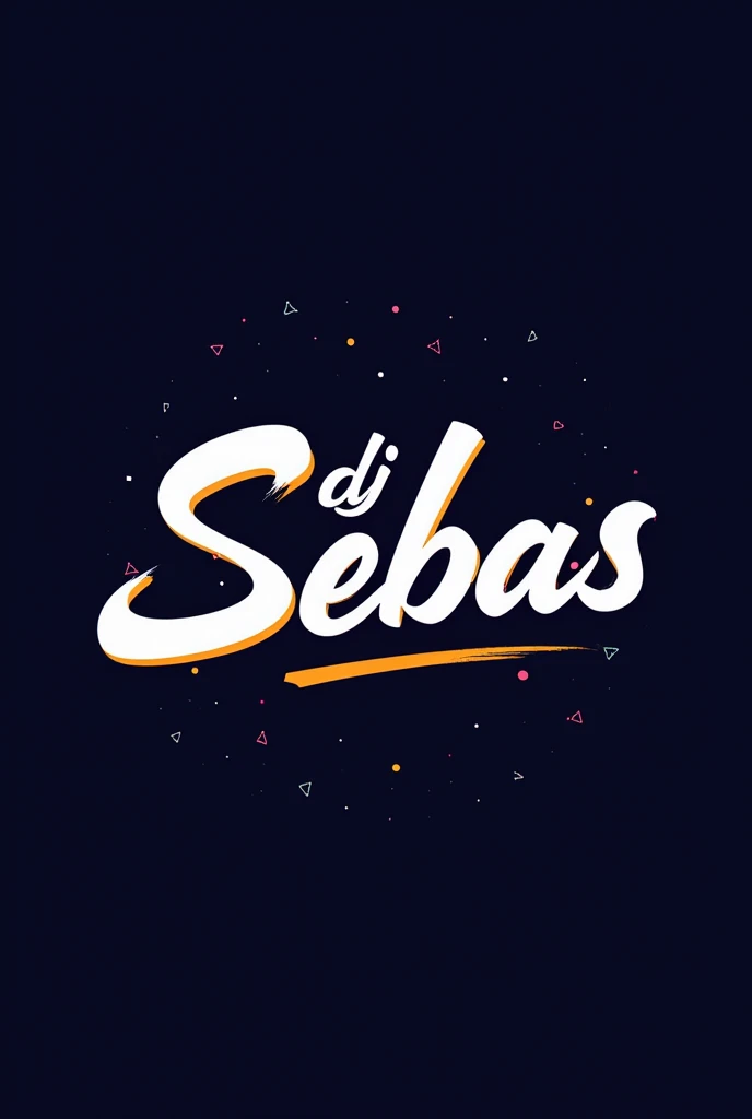 Create a DJ Sebas logo and logo