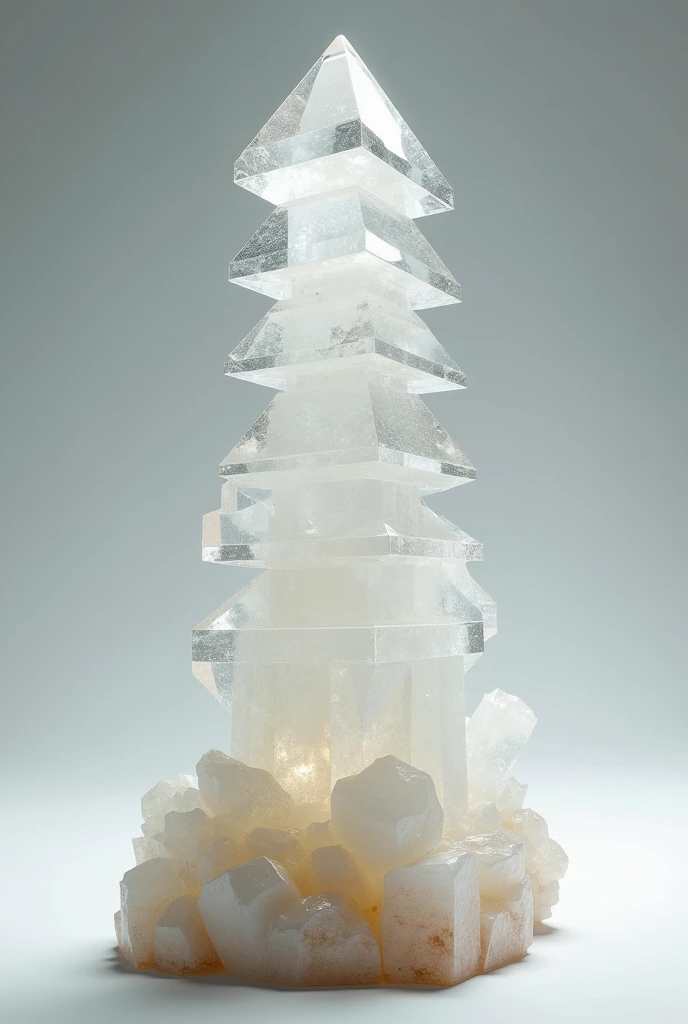 Pagota calcite crystal no background