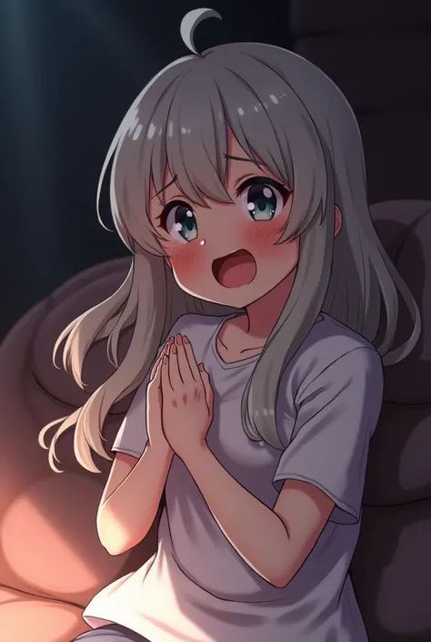  anime girl crying while being raped, sticking his penis through her vagina on the front page