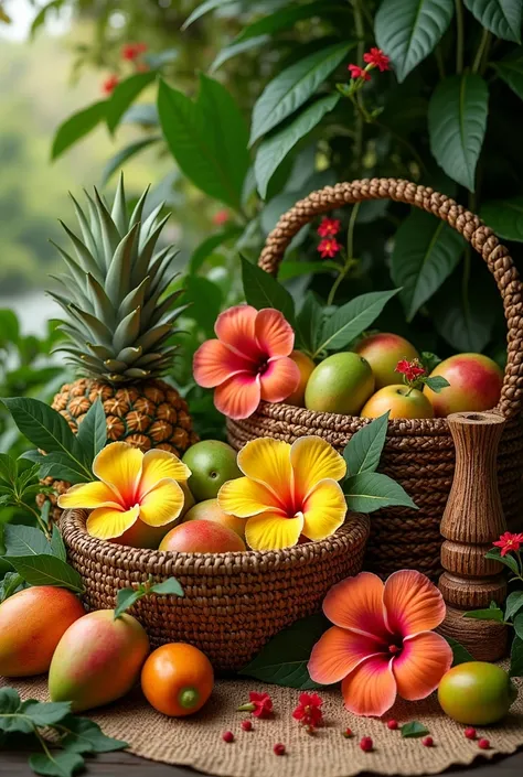 Create tropical products for me
 From the country Arcadia 