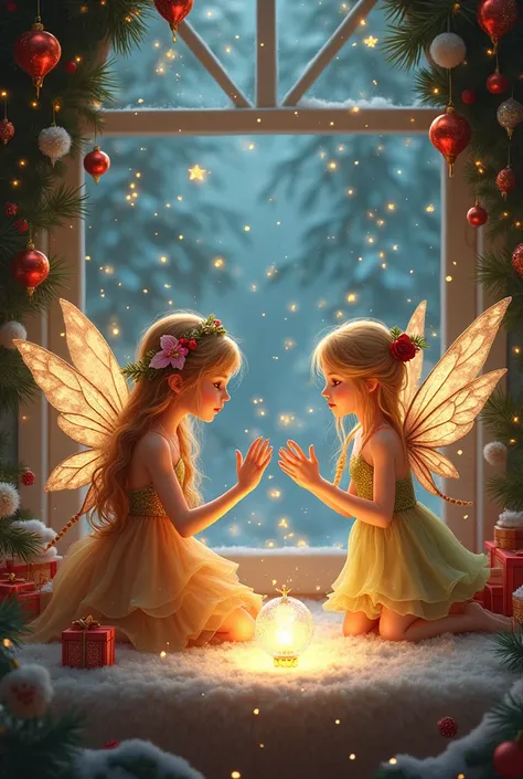 Christmas picture fairy decorations Count down to 21/12