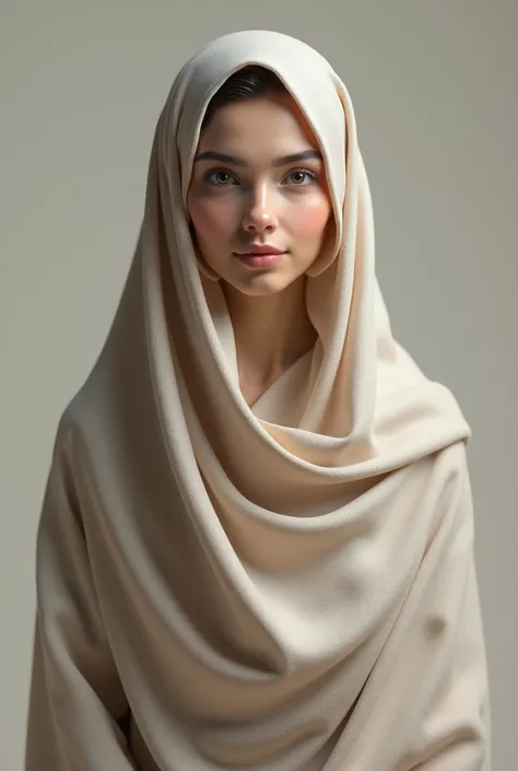 3d realistic full body hijabi pic