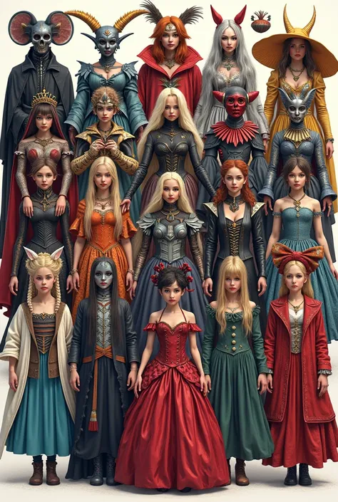 100 DIFFERENT COSTUMES PIC FOR HALLOVEEN