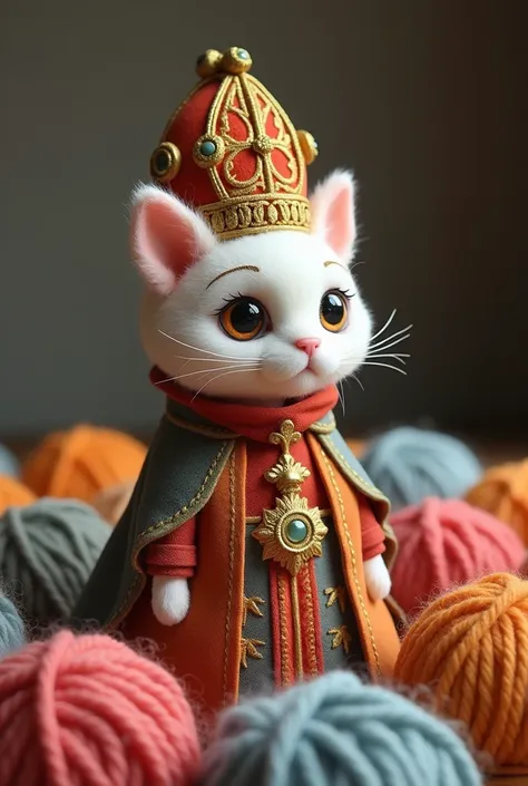 Bishop cat plush balls 