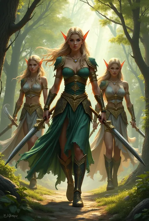 Warrior elves 