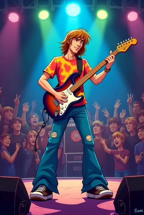 salsicha do scooby doo rockstar