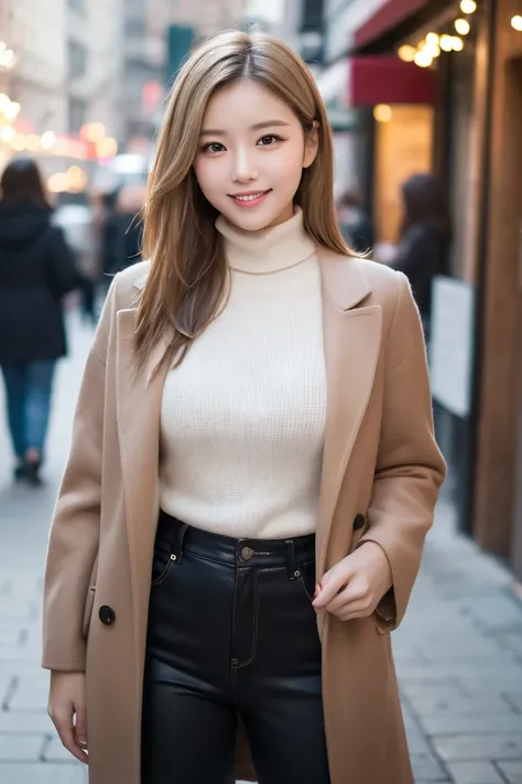 cute,  Sexy Face,(8k、  RAW photos 、  for light, thin hair color 、masterpiece:1.2)、( realistic 、 realistic :1.37)、woman、  professional lighting、 gal:1.3 、    lots of eyelashes on your hands 、  plump breasts :1.3,(Thick body:1.2),  Thin Waist,  healthy thigh...