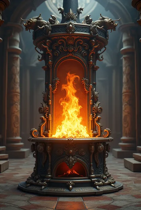 Stove made of epic fantasy 