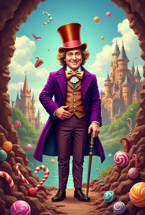 Willi wonka actual para flyer