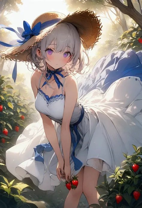 (masterpiece, top quality, official art, beautiful and aesthetic:1.2, high resolution, ultra detailed, best quality, extremely detailed), 1girl, fairytale, adorable, young adult woman, grownup face, detailed eyes, medium breasts, very long legs, petticoat,...