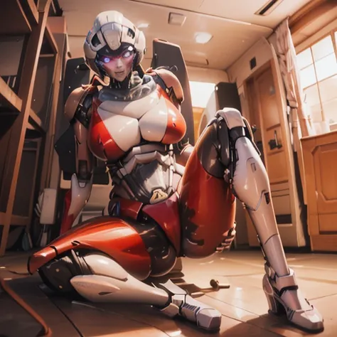 Arcee ( transformer ), robot , super busty , super big ass ,  mini mask  ,  pointy butts  ,  pointy nipples ,  transparent bikini, mini bikini ,  half-naked  