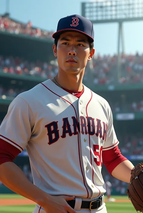 Baseball player, male, Korean