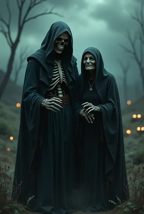 Death Alongside a Sinister Witch