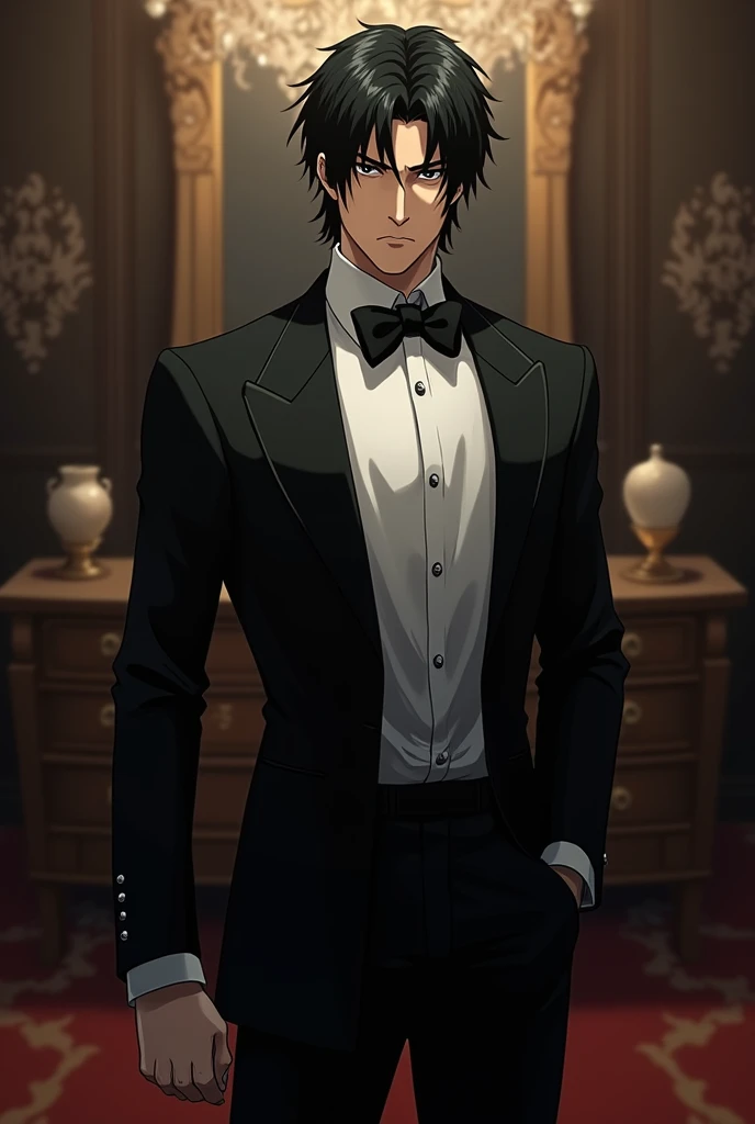 aizen in tuxedo