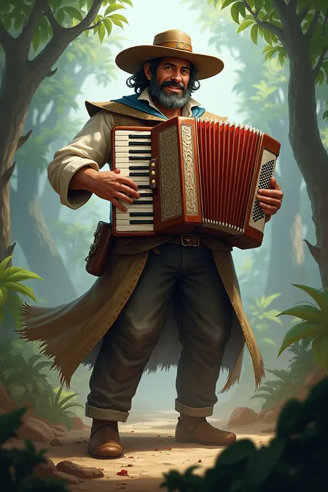 What would Brazilian singer Luís Gonzaga look like as a character in the game Dota?