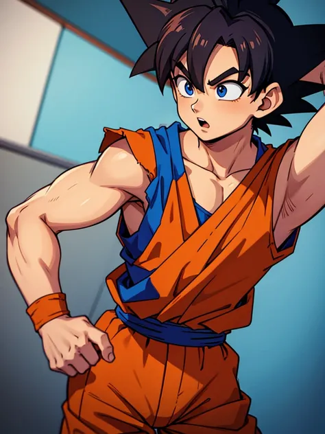 goku, leotard