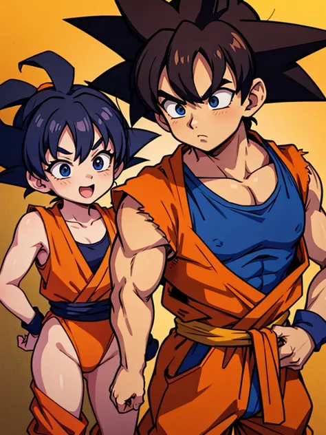 Goku, Dressed In A Leotard