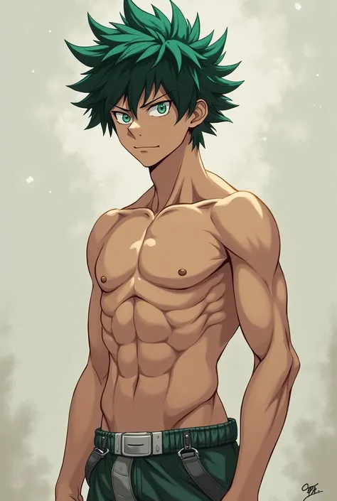 Deku from Mha naked