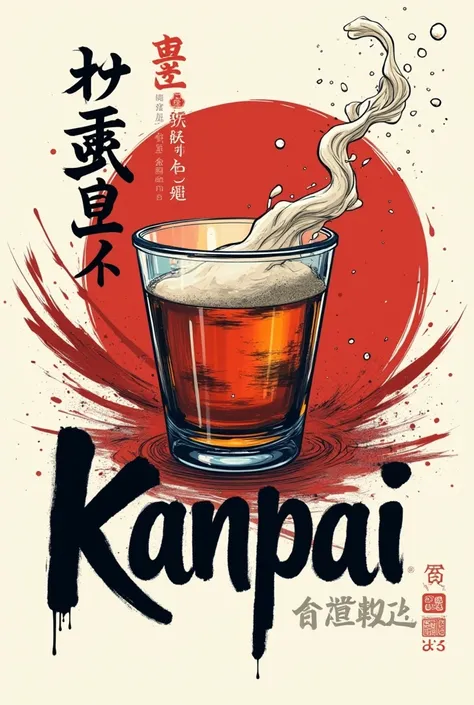 Kanpai manga book logo