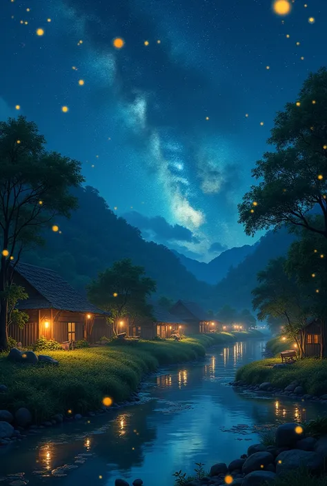 " fireflies in the dark "

In a small village near the big forests of northern Thailand, the inhabitants live a simple life, with clear streams running through the middle of the village and forests full of abundance. Every rainy night, fireflies fly and fl...