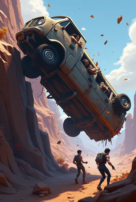 Fortnite reboot car crashed