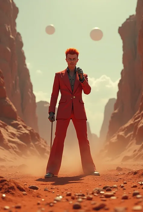 David Bowie on Mars 
