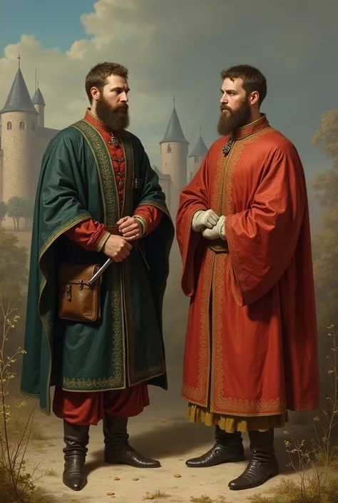 Meeting of Taras Bulba with sons. Illustration by Taras Shevchenko (1842)
Taras Bulbas two sons, Ostap and Andriy, return home from an Orthodox seminary in Kiev. Ostap is the more adventurous, whereas Andriy has deeply romantic feelings of an introvert. Wh...