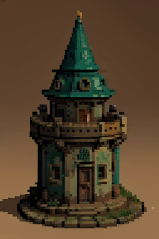 a turret in ancient magic style