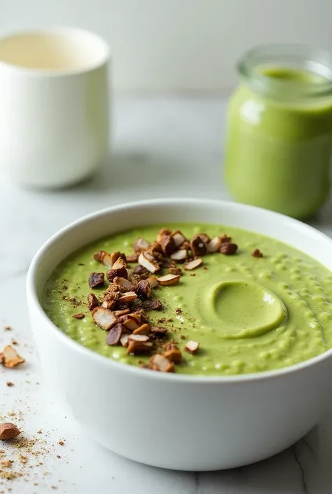 Overnight Oats Matcha-Coco 