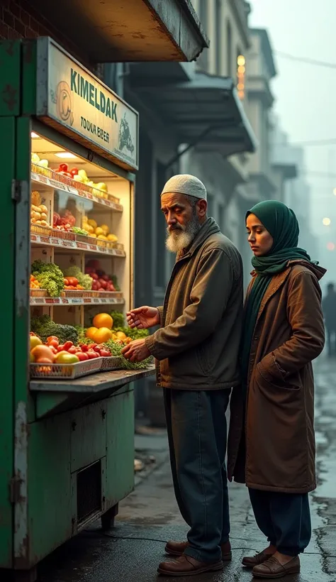  American muslim with wife his vendor machine sell some vegetables and very sad position see all published 