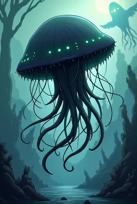  Create in Cartoon, The dark jellyfish